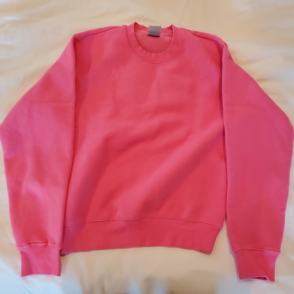 NWT TNA cozy perfect sweatshirt in cosmo pink